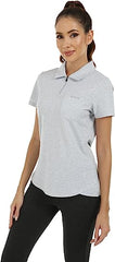 Women's Short-Sleeve Polo Golf Quick Dry Athletic Shirts - morefiz