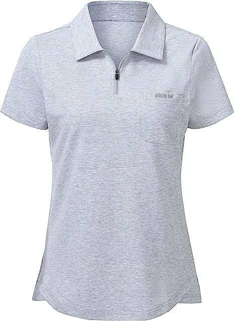 Women's Short-Sleeve Polo Golf Quick Dry Athletic Shirts - morefiz