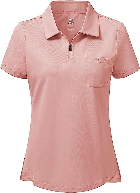 Women's Short-Sleeve Polo Golf Quick Dry Athletic Shirts - morefiz