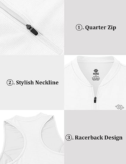 Women's sleeveless golf tennis shirt Quick drying sports T-shirt - morefiz