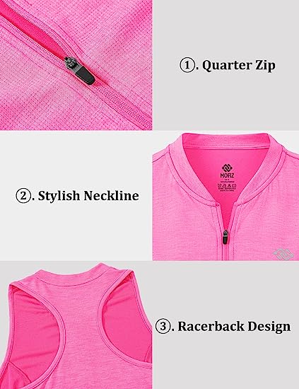 Women's sleeveless golf tennis shirt Quick drying sports T-shirt - morefiz