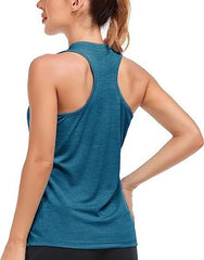 Women's sleeveless golf tennis shirt Quick drying sports T-shirt - morefiz