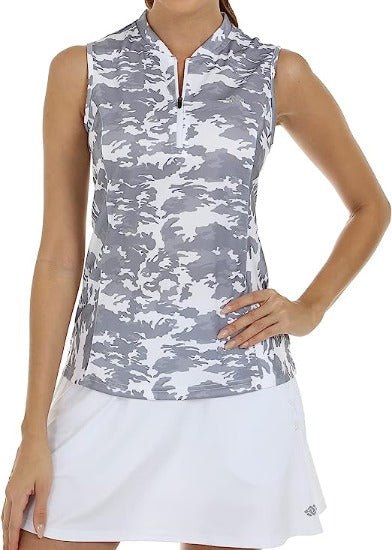 Women's Sleeveless Tennis Shirt 50+ Sun Protection Sportswear T-Shirts - morefiz