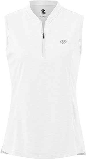 Women's Sleeveless Tennis Shirt 50+ Sun Protection Sportswear T-Shirts - morefiz