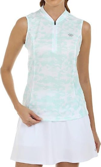 Women's Sleeveless Tennis Shirt 50+ Sun Protection Sportswear T-Shirts - morefiz