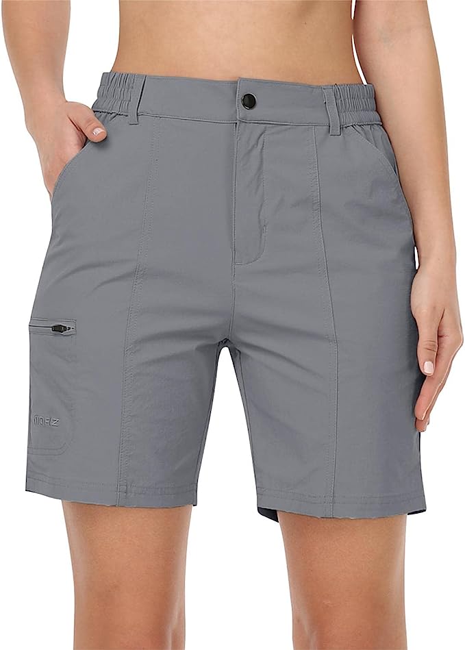 Women's Stretch Quick Dry Lightweight Golf Active Shorts Outdoor Summer Shorts - morefiz