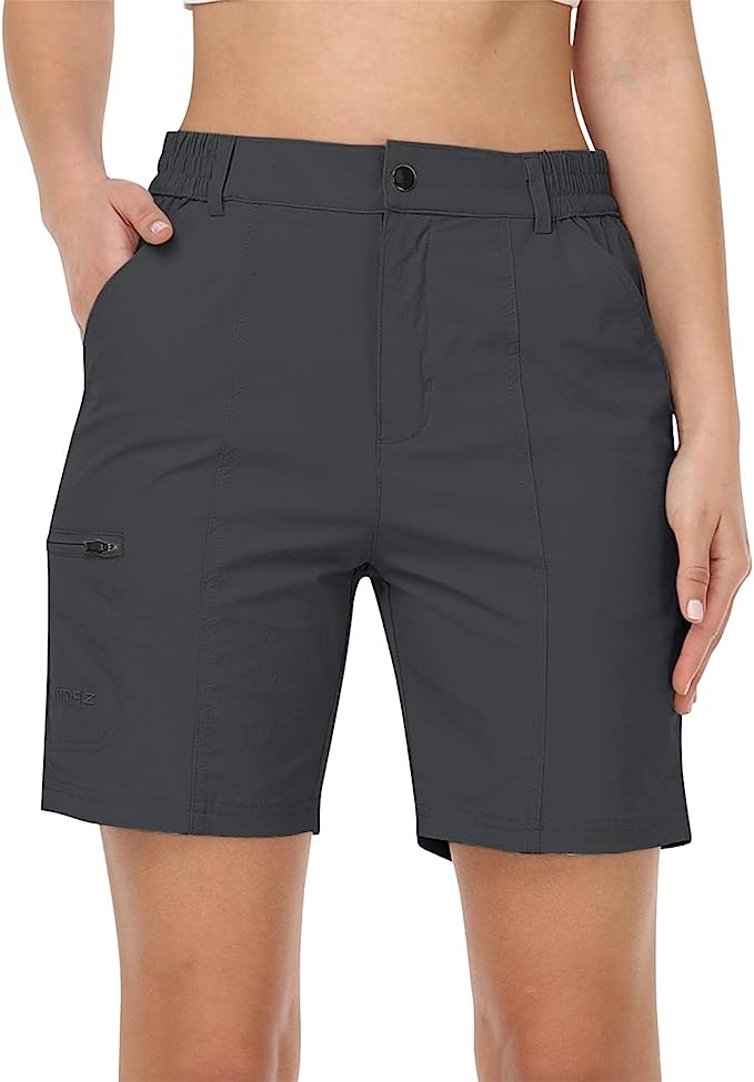 Women's Stretch Quick Dry Lightweight Golf Active Shorts Outdoor Summer Shorts - morefiz