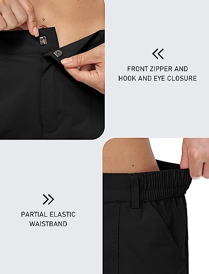 Women's Stretch Quick Dry Lightweight Golf Active Shorts Outdoor Summer Shorts - morefiz