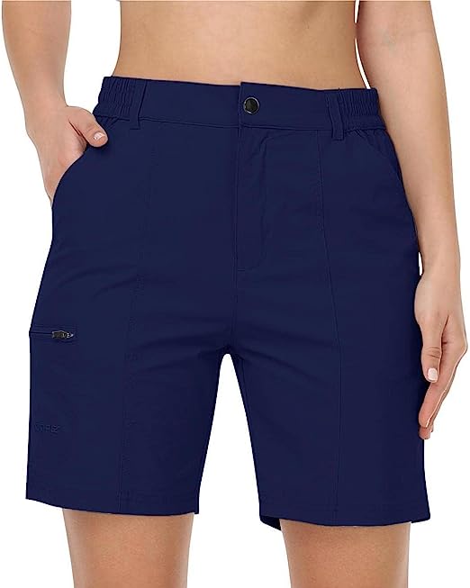 Women's Stretch Quick Dry Lightweight Golf Active Shorts Outdoor Summer Shorts - morefiz