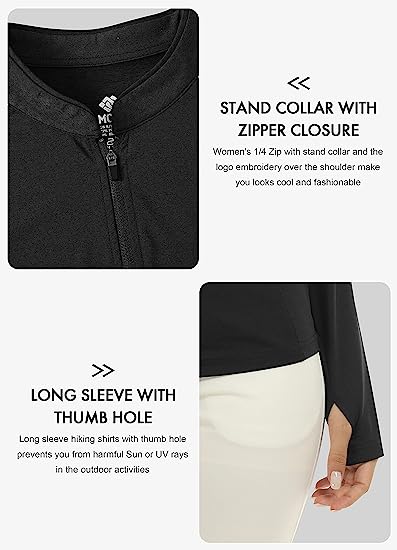 Women's Zipper Golf Tennis Polo Shirts Long Sleeve Quick Dry Tops Slim - morefiz